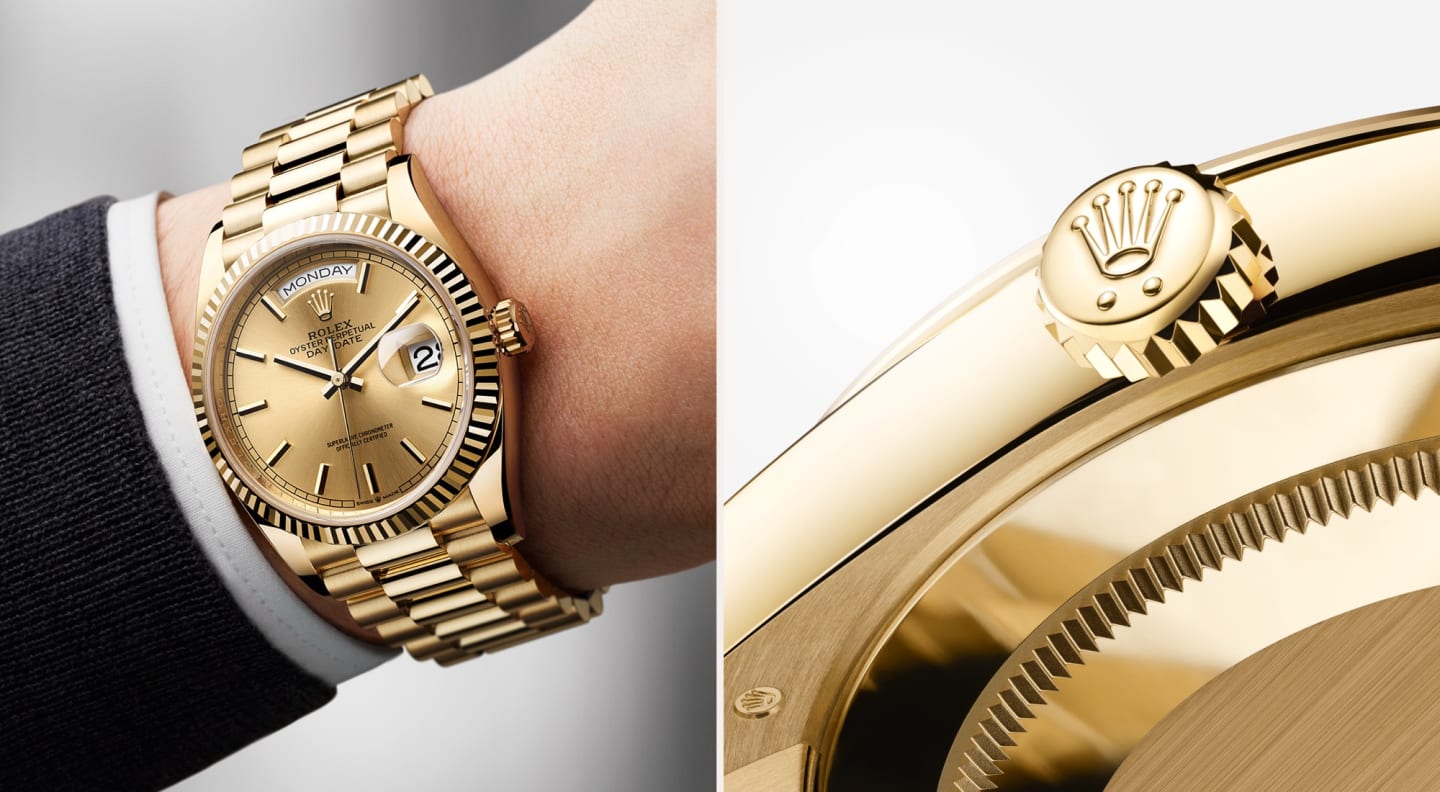 montres rolex Day-Date - AZUELOS PATRICK