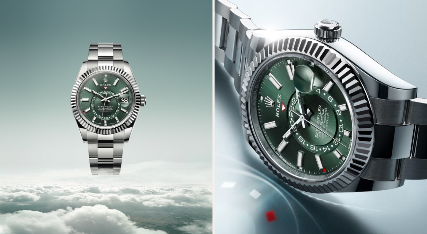 montres rolex Sky-Dweller - AZUELOS PATRICK