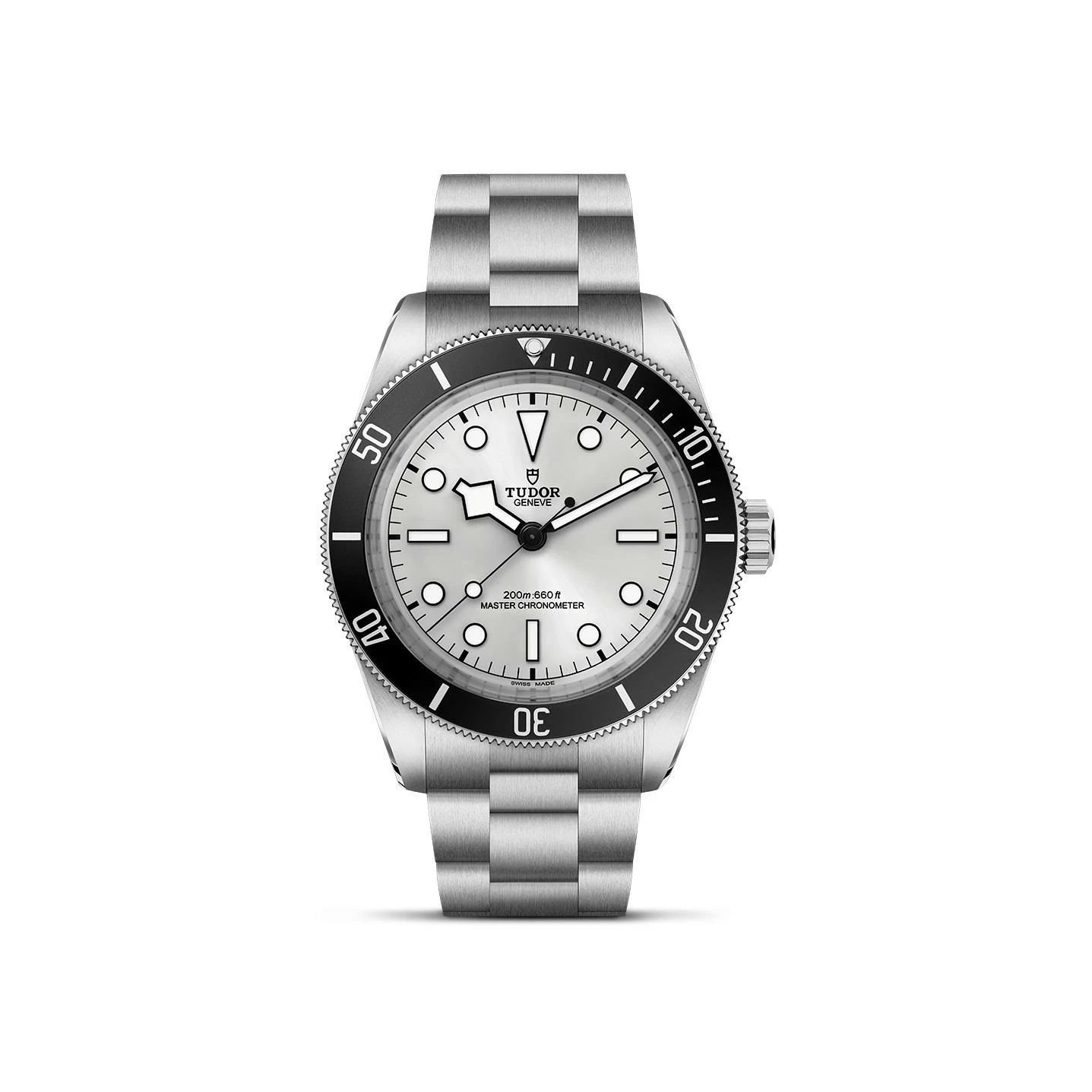 Montre TUDOR Black Bay 68, boîtier en acier, 43 mm, cadran argenté