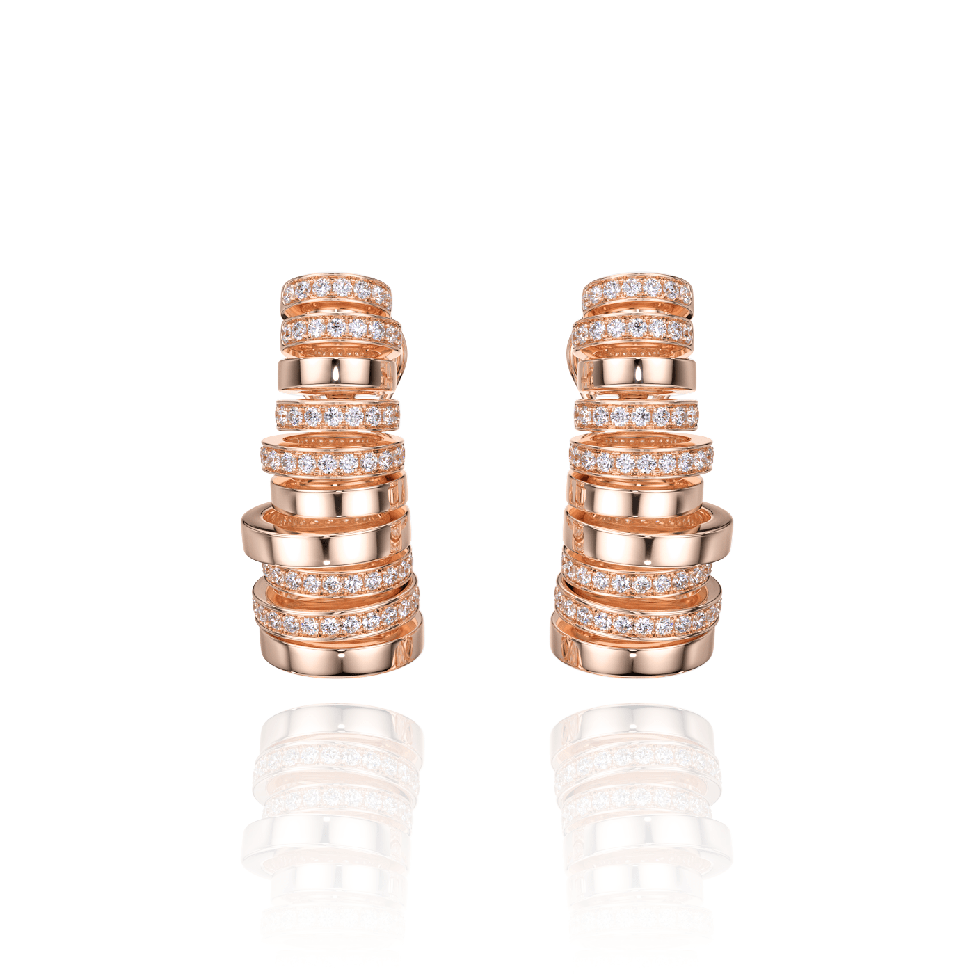 Boucles d'oreilles Spirale