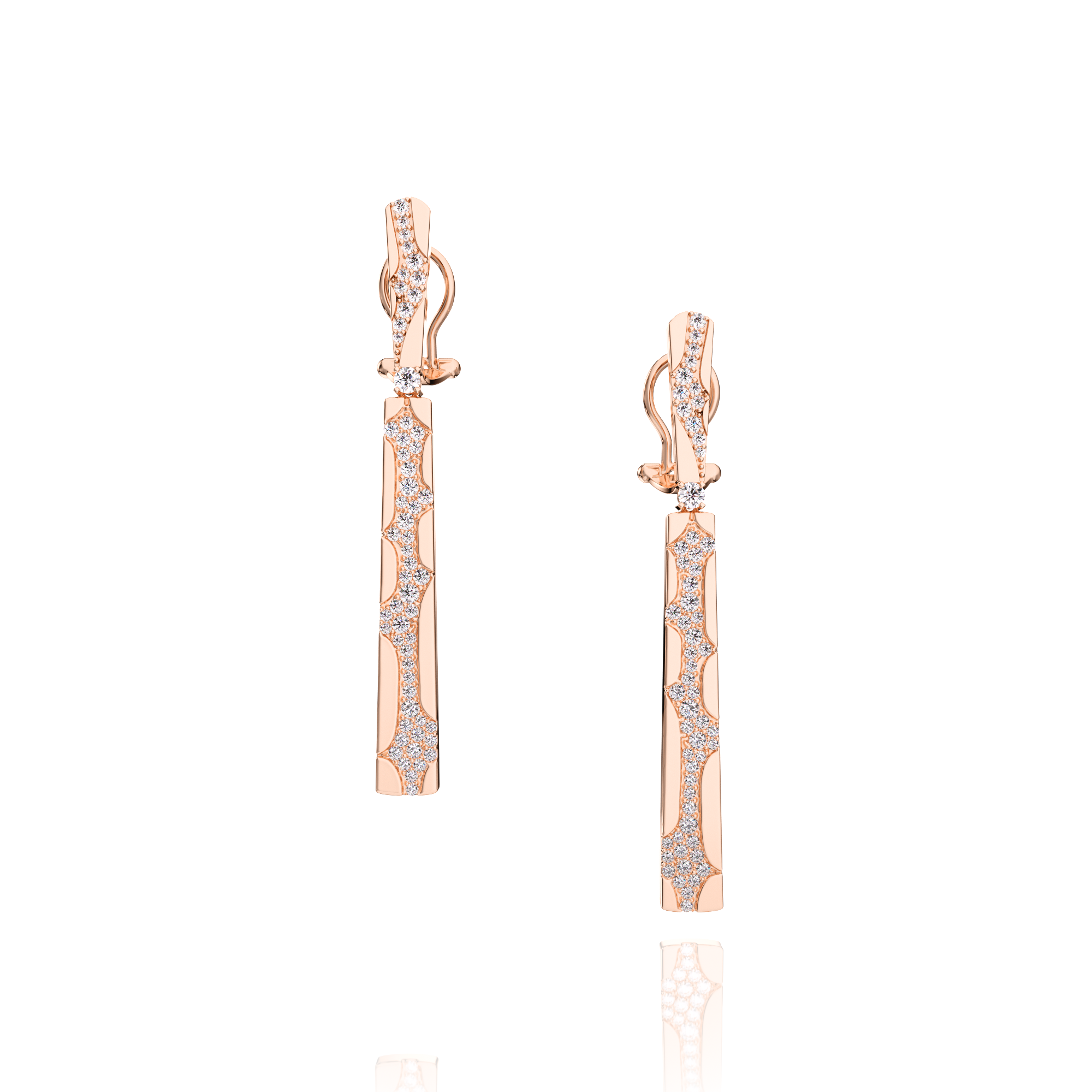 Boucles d'oreilles Ruisseau Chute