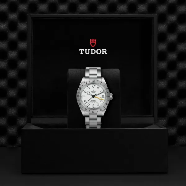 Montre TUDOR Black Bay Pro, boîtier en acier, 39 mm, cadran opalin
