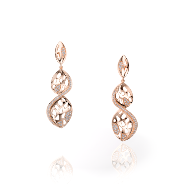 Boucles D'oreilles Cosmos Tourbillon