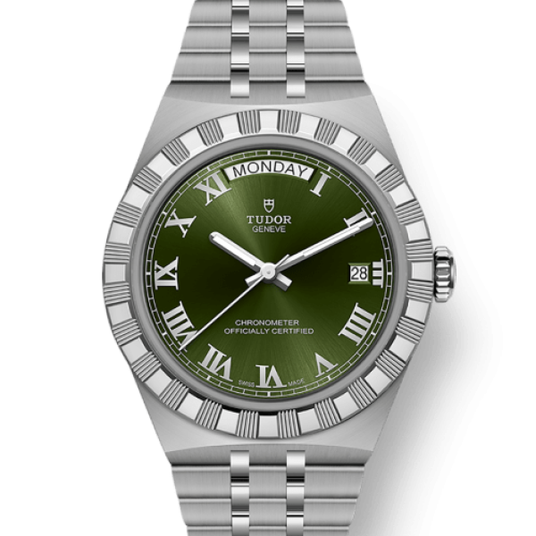 TUDOR Royal boîtier en acier, 40 mm cadran vert