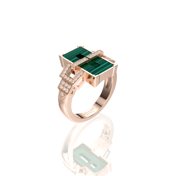 Bague Museum 2 Malachite