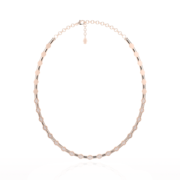 Collier Or Rose